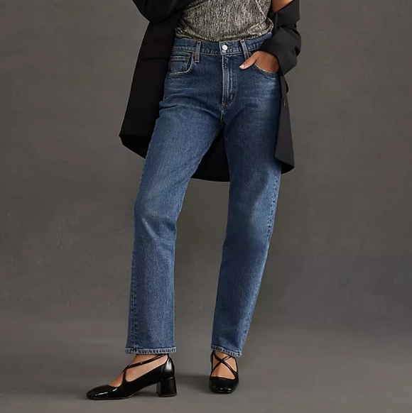 Agolde Mid Rise Straight - Picture 1 of 9